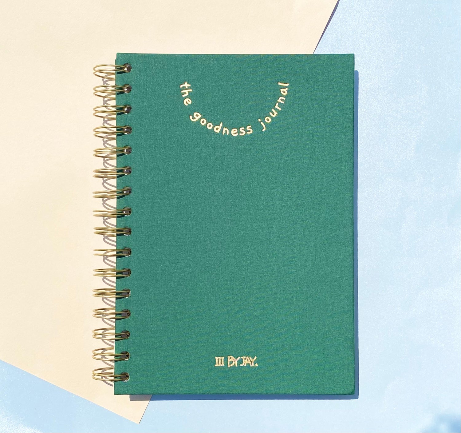green covered journal